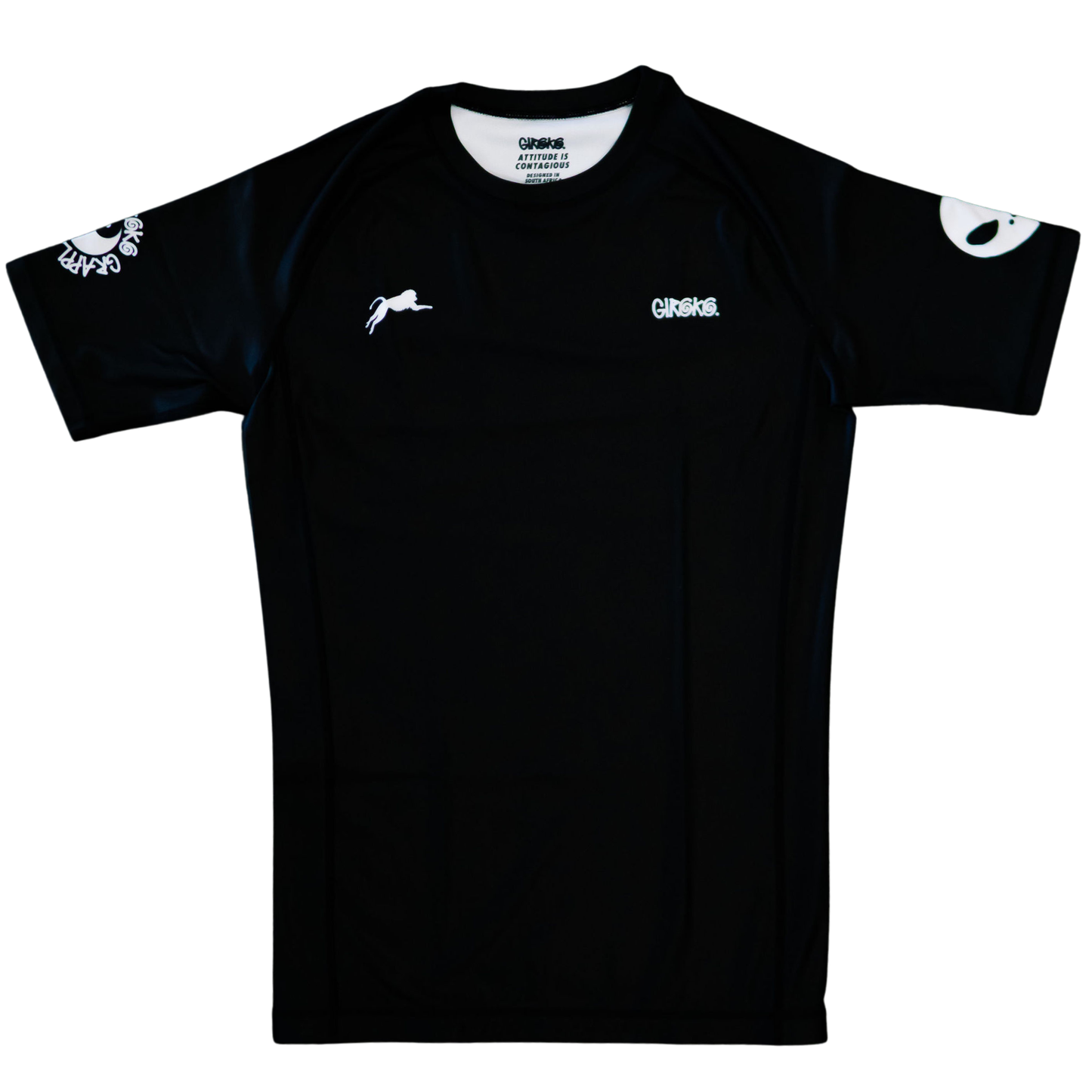 Black Alien Rash Guard