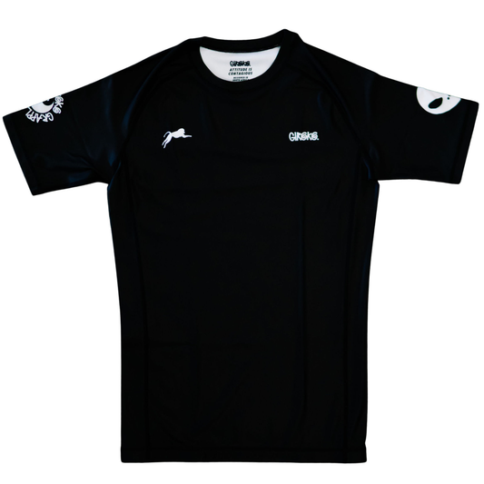 Black Alien Rash Guard