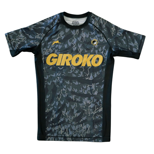 Grey Camo Rash Guard