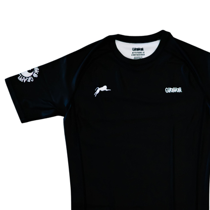 Black Alien Rash Guard