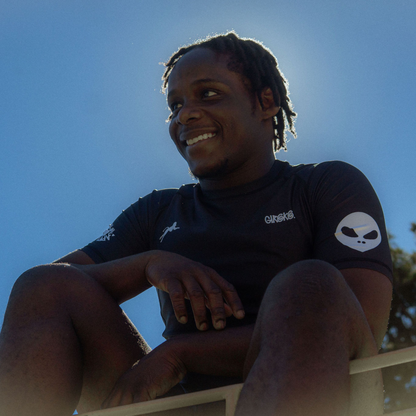 Black Alien Rash Guard